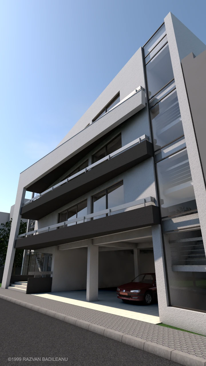 Garage access detail