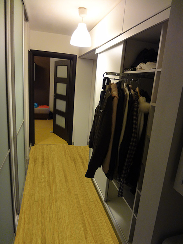 Detaliu interior dulap