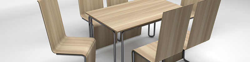 woodnox set dinning table 6 chairs thumbnail