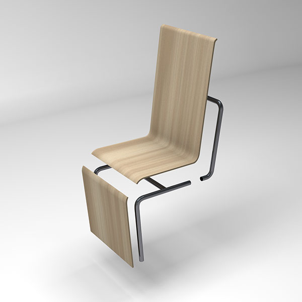 Seat assembly detail 2